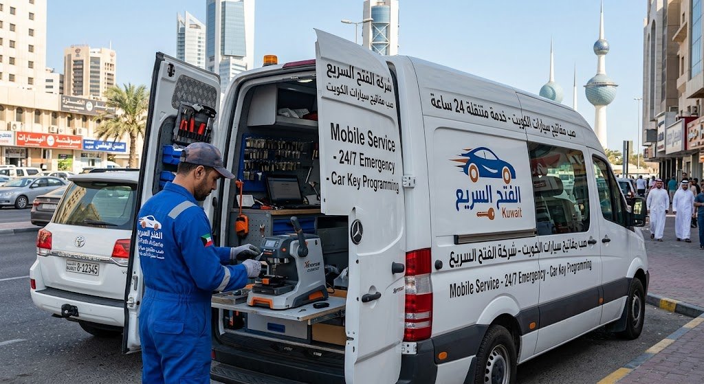 صب مفاتيح سيارات الكويت