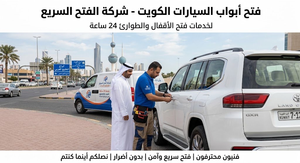فتح أبواب السيارات الكويت