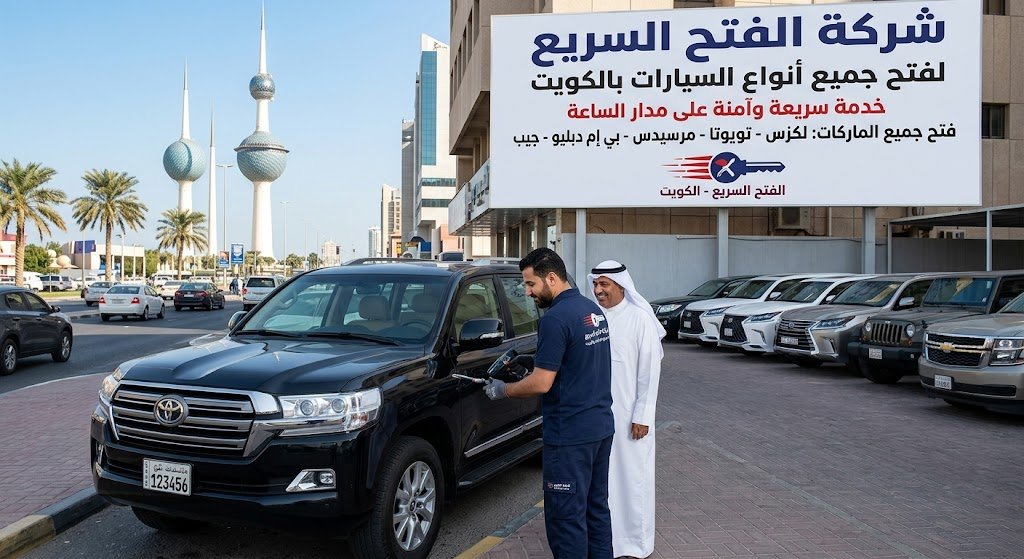 فتح سيارات مبارك الكبير الكويت