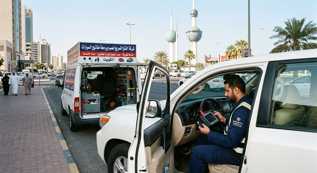 فتح سيارات مقفلة الكويت
