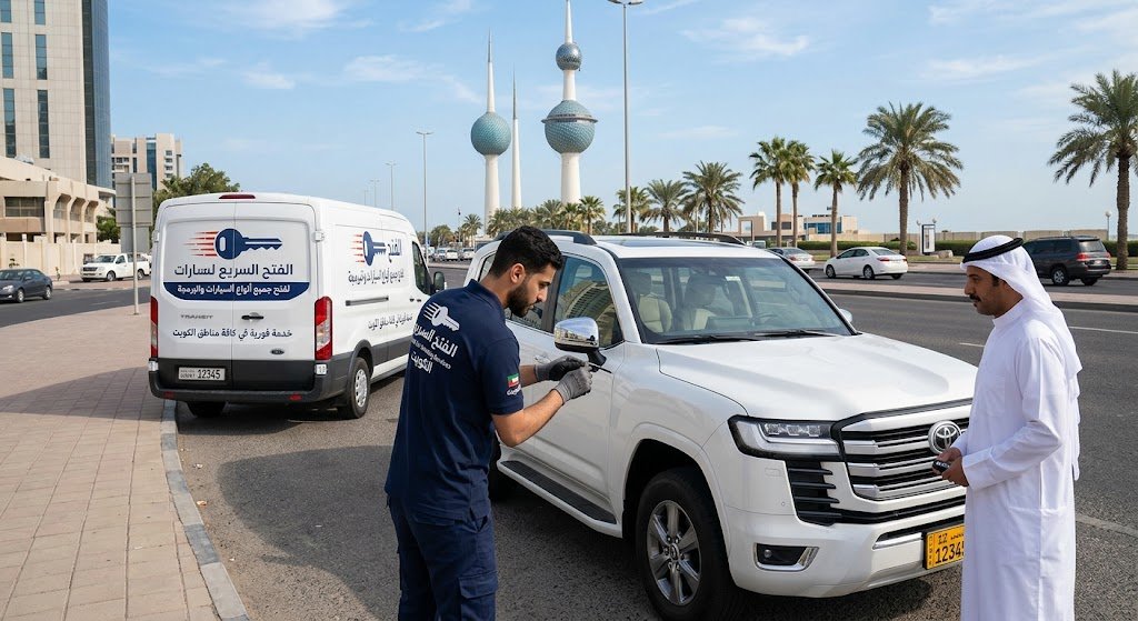 فتح سيارات الزهراء الكويت