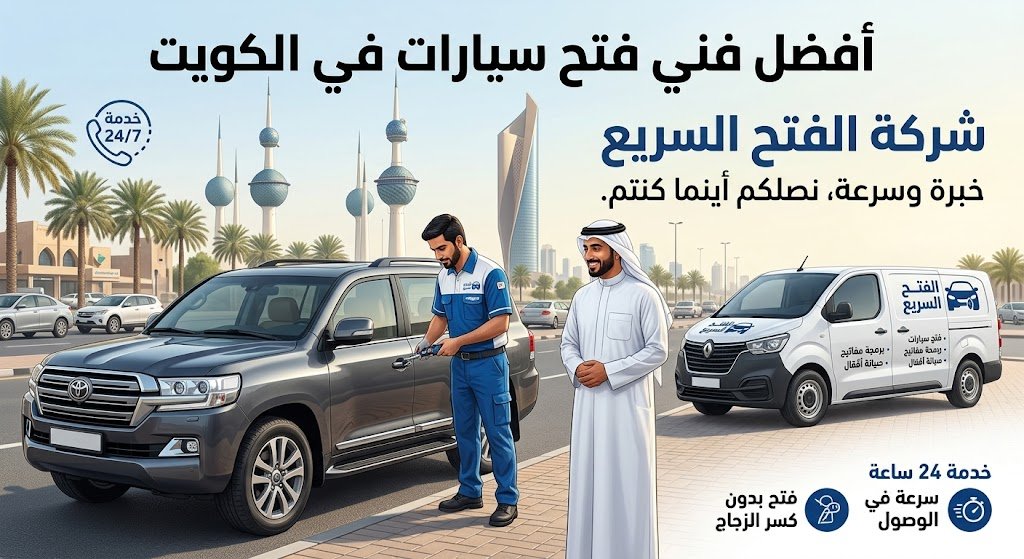 أفضل فني فتح سيارات بالكويت