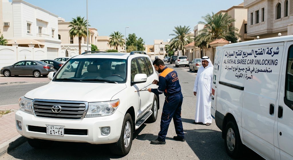فتح سيارات الاحمدي الكويت