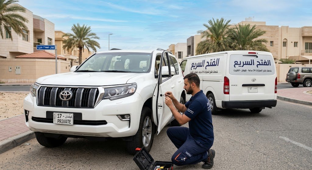 فتح سيارات الجهراء الكويت