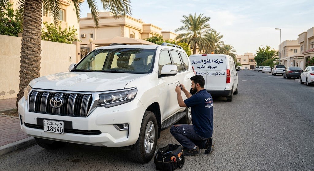 فتح سيارات العاصمة الكويت