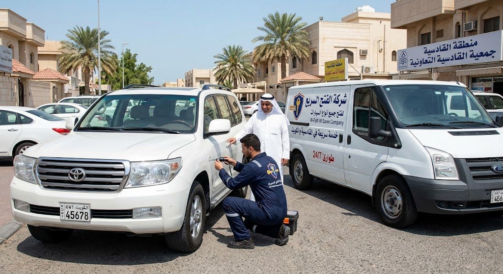 فني فتح سيارات