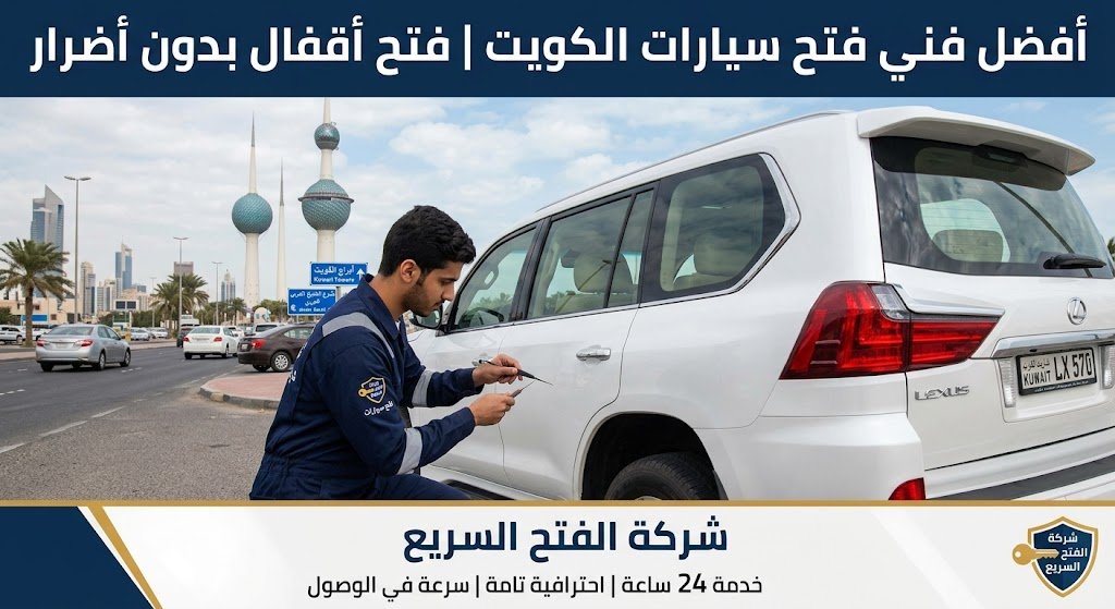 أفضل فني فتح سيارات الكويت