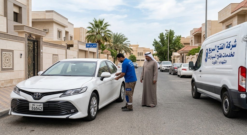 فتح سيارات الشهداء الكويت