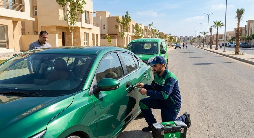 فتح ابواب السيارت القرين