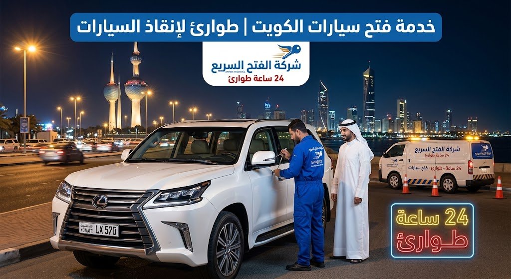 خدمة فتح سيارات الكويت