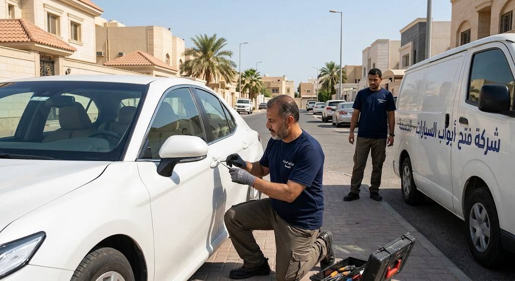 فتح ابواب السيارت الدسمة