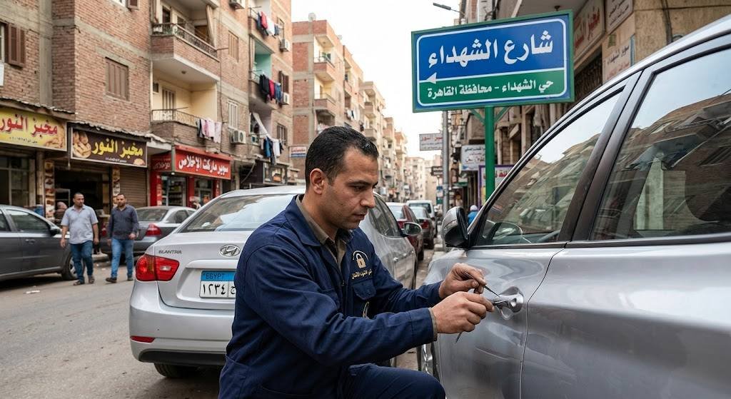 فتح ابواب السيارات الشهداء