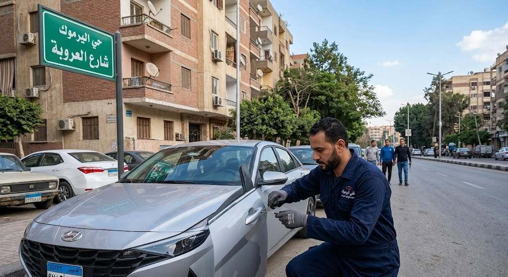 فتح ابواب السيارات اليرموك
