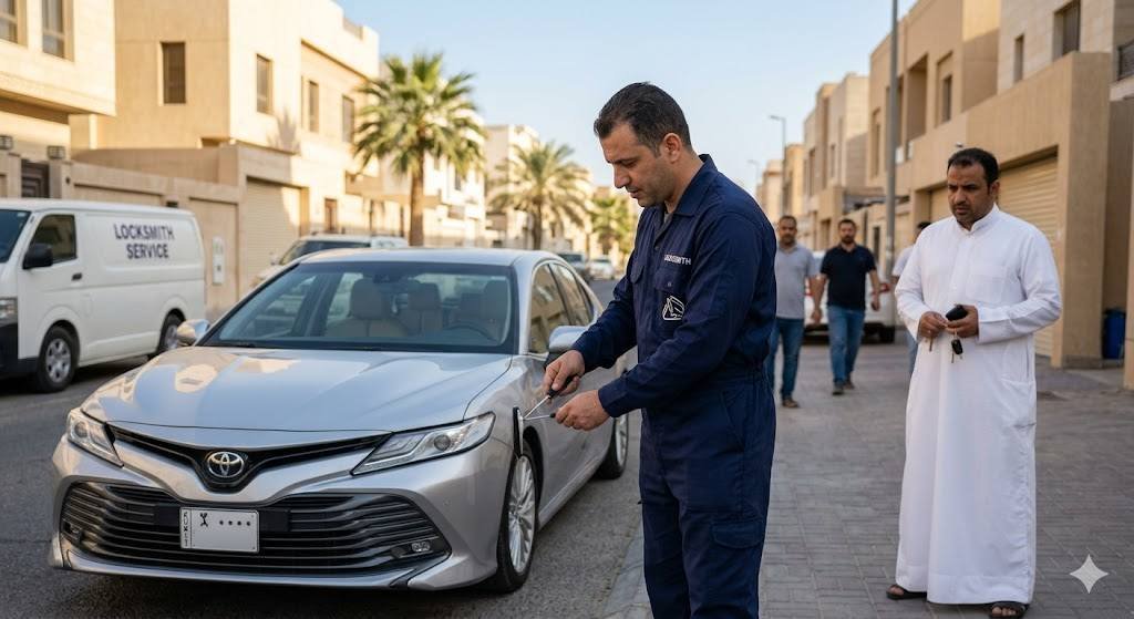 فتح سيارات مقفلة بالكويت