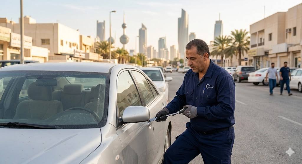 فتح باب سيارة بالكويت