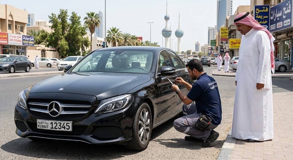 فتح سيارات في الكويت