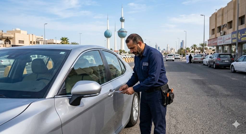 فتح اقفال السيارات بالكويت